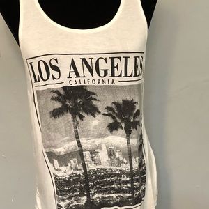 👀Brand New Los Angeles butterfly back tank top ✨